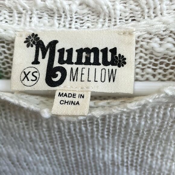 MUMU MELLOW CACTUS CREW VARSITY SWEATER - Picture 8 of 10